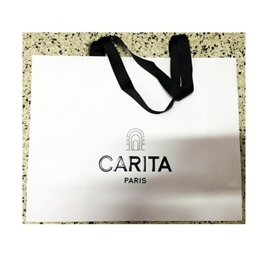 Пакет (10шт) Carita Paris бумажный средний