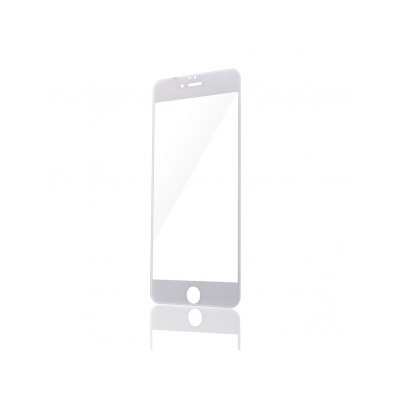 Защитное стекло цветное 3D для Apple iPhone 6 Plus (белый) (техническая упаковка) 69542
