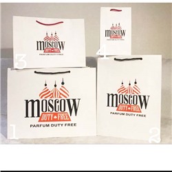 Пакет MoscoW DUTY FREE бумажный в асс-те