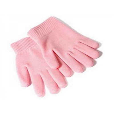 Силиконовые Гелевые SPA перчатки розовые