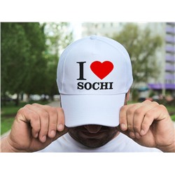 Бейсболка "I love Sochi"