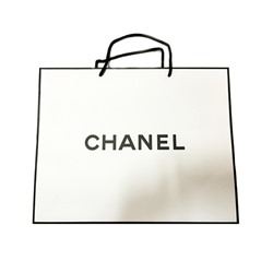 Пакет (10шт) Chanel белый бумажный средний