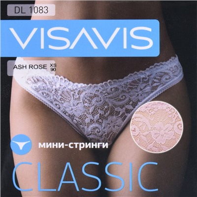 Трусы женские DL-1083 стринги (Ash Rose)