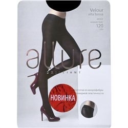 Колготки Allure Velour 120D VITA BASSA (nero)