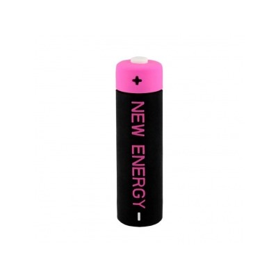 Внешний аккумулятор New Energy Battery (черный/розовый) 59352