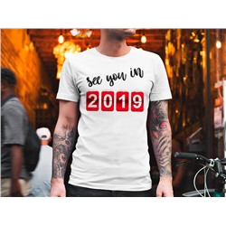 Футболка "See you in 2019"