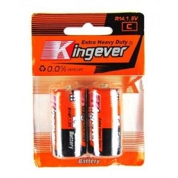 Батарейки Kingever  D 1.5V LR20, 2шт
