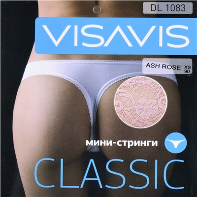 Трусы женские DL-1083 стринги (Ash Rose)