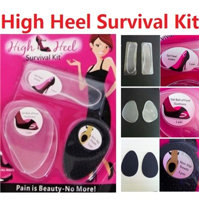 Набор для ношения обуви на каблуках High Heel Survival Kit