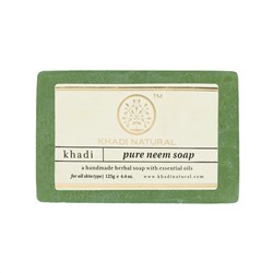 Мыло Khadi Natural 34720.19 (Pure Neem)