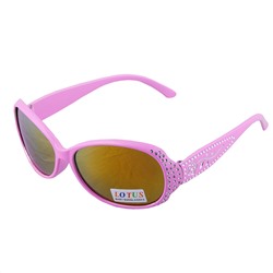 Детские солнцезащитные очки 5519.3 (зеркальный-розовый)