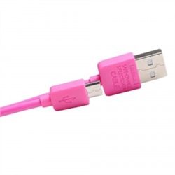 Кабель USB - micro USB Remax RC-06m Light для HTC/Samsung (100 см) (розовый) 50329
