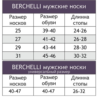 Мужские носки Berchelli