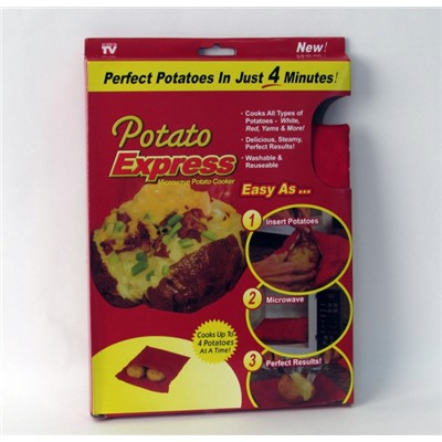 Мешочек для запекания картофеля в микроволновой печи Potato Express