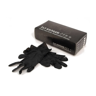 Перчатки нитриловые черные(100шт)