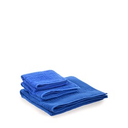 Комплект полотенец - синий цвет