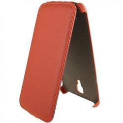Чехол-книжка Activ Leather для "Samsung GT-i9200 Galaxy Mega 6.3" (оранжевый) открытие в бок 32100