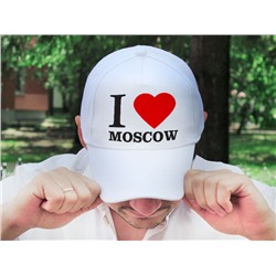 Бейсболка "I love Moscow"