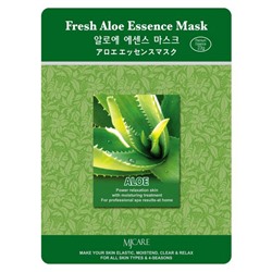 "Mijin" Fresh Aloe Essence Mask Маска тканевая алоэ, 23 мл