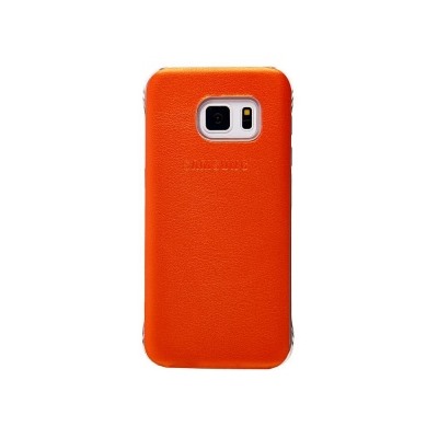 Чехол-накладка S View cover Wallet для Samsung Galaxy S7 (оранжевый) SM-G930 58118