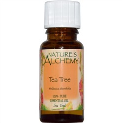 Nature's Alchemy, Чайное дерево, эфирное масло, .5 жидких унций (15 мл)