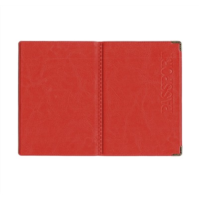 Обложка для паспорта 1786.3 (красный)