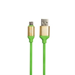 Кабель USB - micro USB DC-130 для для HTC/Samsung 5 (130 см) (зеленый) 80778