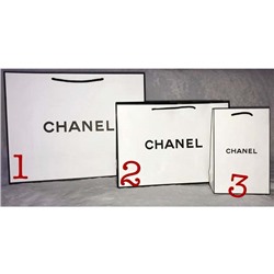 Пакет Chanel White бумажный в асс-те