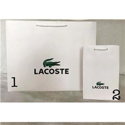 Пакет Lacoste бумажный в асс-те