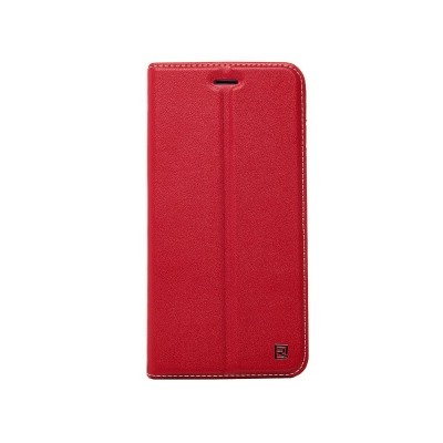 Чехол-книжка Remax Foldy series для Apple iPhone 7 Plus (красный) открытие в бок 79124