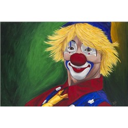картина по номерам РН GХ5264 "Счастливый клоун", 40х50 см