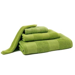 Махровое полотенце "Конфетти"-зеленый 30*60 см. хлопок 100%