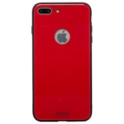 Чехол-накладка WK Design Back Glass для Apple iPhone 7 Plus (красный) 80561