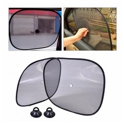 Солнцезащитная шторка на боковое стекло автомобиля(2шт)