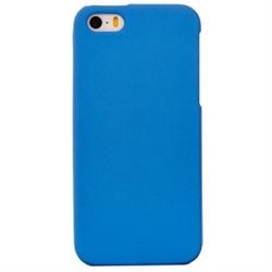 Чехол-накладка SC092  для Apple iPhone 5 (синий) 81834