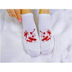 Женские носки "Кровавые"