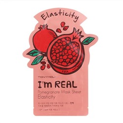 "Tony Moly" I'm Real Pomegranate Mask Sheet, Тканевая маска с экстрактом граната, 21 мл