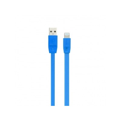 Кабель USB - Apple lightning Remax RC-001i Full Speed для Apple iPhone 5 (200 см) (голубой) 50360
