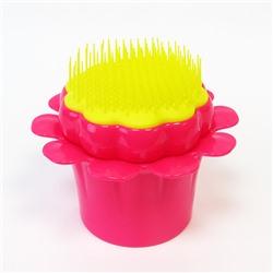 Расческа для волос Tangle Teezer (Танг Тизер) Magic Flowerpot розовая №6