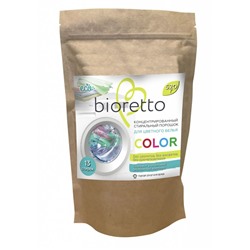 Концентрированный стиральный порошок «BIORETTO» для цветного белья, 520 гр