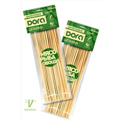 Dora, Шпажки бамбуковые 100 шт, 2 уп. Dora