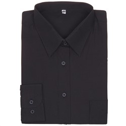 Рубашка мужская, длинный рукав 9021.26 (черный)