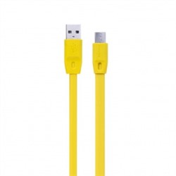 Кабель USB - micro USB Remax RC-001m Full Speed для HTC/Samsung (100 см) (желтый) 49891