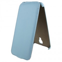 Чехол-книжка Activ Leather для "Samsung GT-i9200 Galaxy Mega 6.3" (голубой) открытие в бок 32104
