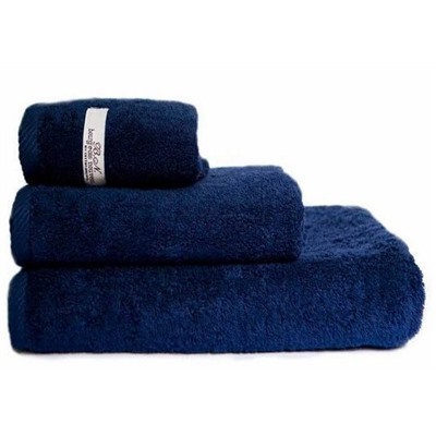 Махровое полотенце "Буржуа Нуво"- синий 70*130 см. хлопок 100%