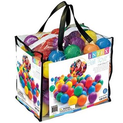 427 сув 109-247 INTEX Набор шариков для бассейнов и игр.центров, сумка, 100 шт, 8 см, 4960427