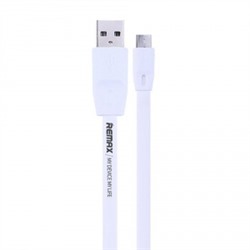 Кабель USB - micro USB Remax RC-001m Full Speed для HTC/Samsung (200 см) (белый) 71808