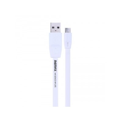 Кабель USB - micro USB Remax RC-001m Full Speed для HTC/Samsung (200 см) (белый) 71808