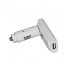 Автомобильный адаптер Activ ACT-USB-AD 1000 mA (белый) 17060