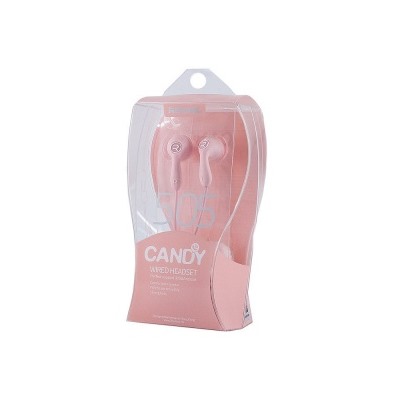 Проводные наушники Remax RM-505 Candy (розовый) 61146